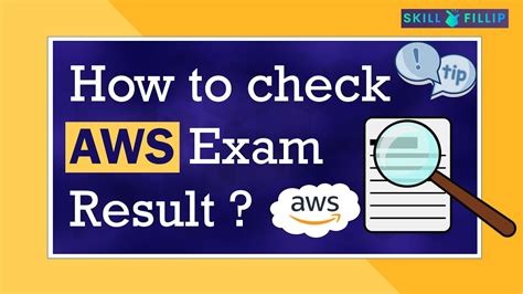 aws exam result not showing